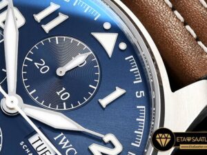 IWC0409 - Pilot Chrono Le Petit 377721 SSLE Blue ZF A7750 - 02.jpg